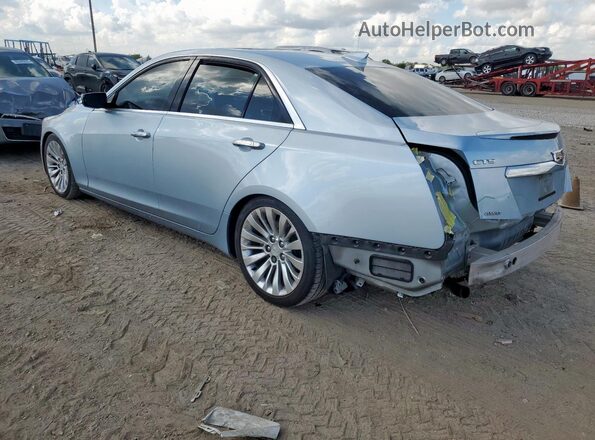 1G6AX5SX0H0156643 2017 CADILLAC CTS Синий Задняя левая четверть
