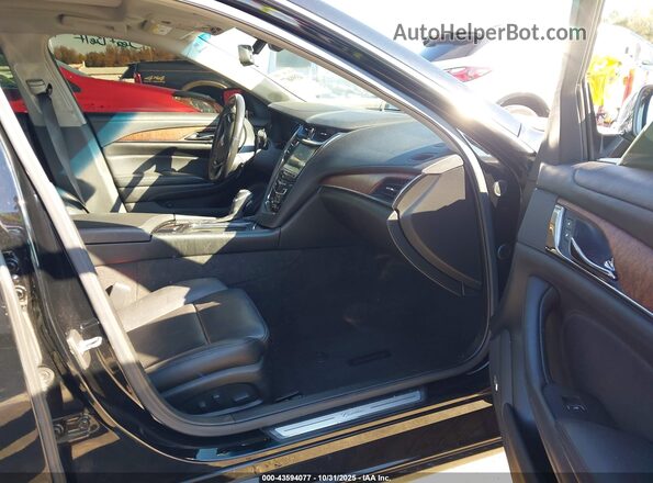 1G6AX5SX7J0186017 2018 CADILLAC CTS Черный Вид салона спереди
