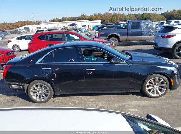 1G6AX5SX7J0186017 2018 CADILLAC CTS Черный Вид задней части салона