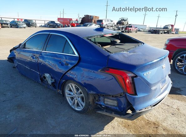 1G6DA5RKXM0144292 2021 CADILLAC CT4 Dark Blue Задняя левая четверть