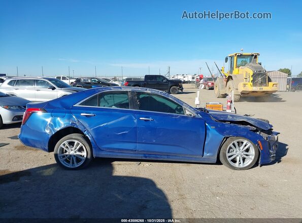 1G6DA5RKXM0144292 2021 CADILLAC CT4 Dark Blue Панорамный вид салона 360°