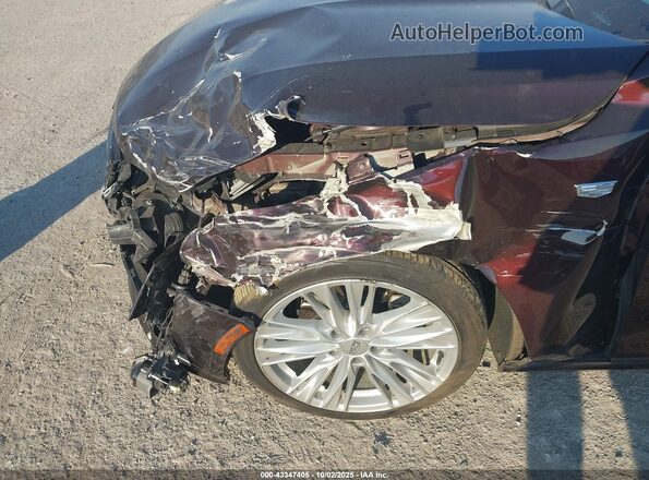 1G6DB5RK7N0108154 2022 CADILLAC CT4 Бордовый Вид салона спереди