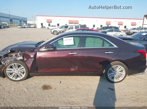1G6DB5RK7N0108154 2022 CADILLAC CT4 Бордовый Вид щитка приборов