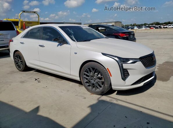 1G6DB5RL6L0150899 2020 CADILLAC CT4 Белый Передняя правая четверть
