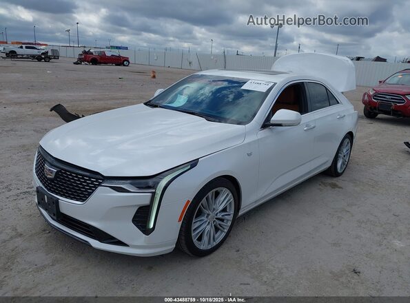 1G6DB5RL7L0147641 2020 CADILLAC CT4 White Передня ліва чверть