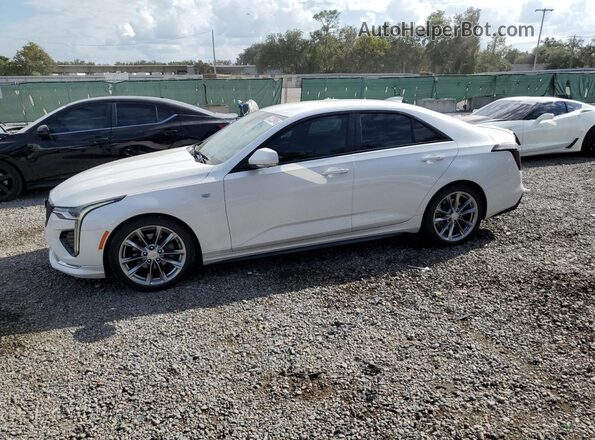 1G6DC5RK7M0128688 2021 CADILLAC CT4 Белый Передняя левая четверть