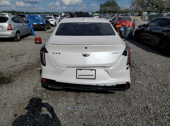 1G6DC5RK7M0128688 2021 CADILLAC CT4 Белый Вид сзади