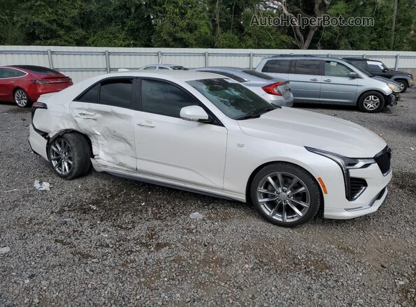 1G6DC5RK7M0128688 2021 CADILLAC CT4 Белый Передняя правая четверть