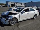2023 Cadillac Ct4 Premium Luxury White vin: 1G6DF5RK0P0156554