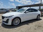 2021 Cadillac Ct5 Luxury White vin: 1G6DM5RK6M0110695