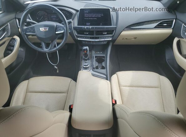 1G6DN5RK4L0129421 2020 CADILLAC CT5 Gray Вид панелі приладів