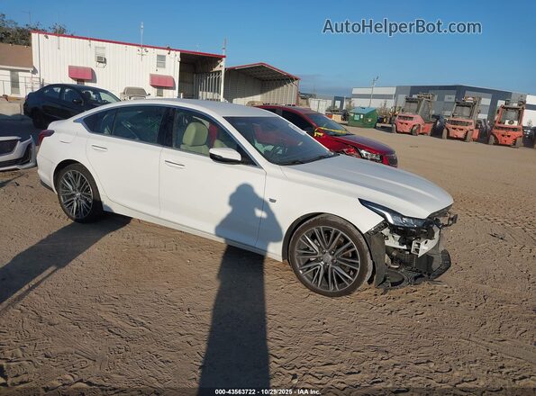 1G6DN5RK9P0123233 2023 CADILLAC CT5 Белый Передняя правая четверть