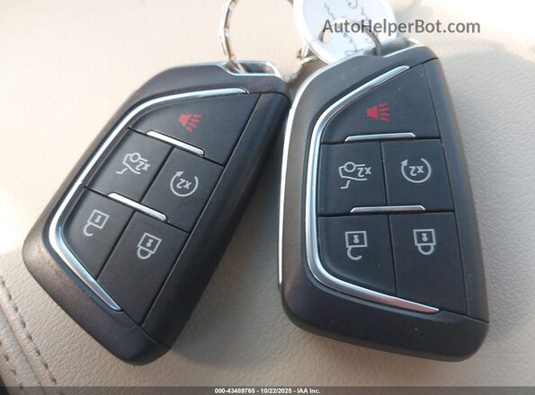 1G6DN5RW2R0122754 2024 CADILLAC CT5 White Widok deski rozdzielczej