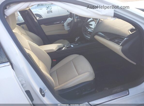 1G6DN5RW2R0122754 2024 CADILLAC CT5 White Widok wnętrza z przodu