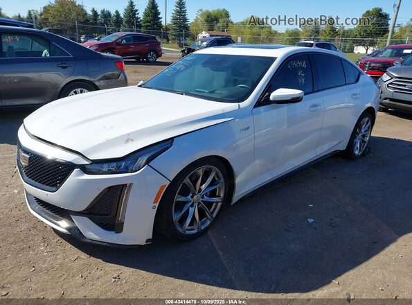1G6DR5RW2R0131684 2024 CADILLAC CT5 Белый Передняя левая четверть