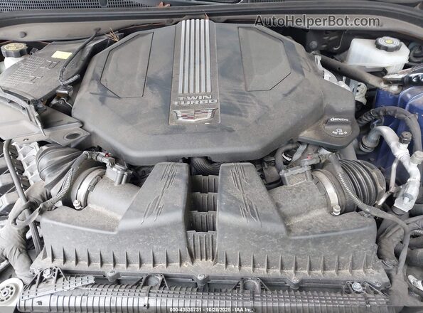 1G6DV5RW5M0145776 2021 CADILLAC CT5 Синий Вид сзади