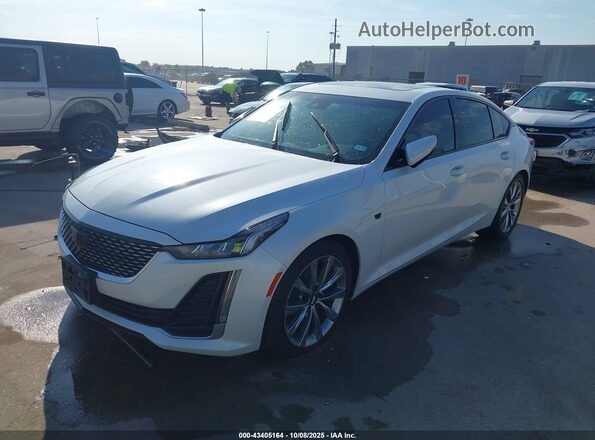1G6DW5RK4P0119121 2023 CADILLAC CT5 Белый Передняя левая четверть