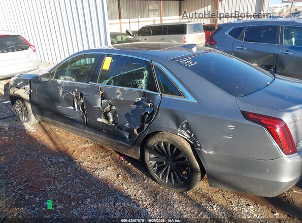 1G6KC5RX5JU159347 2018 CADILLAC CT6 Серый Вид задней части салона