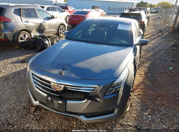 1G6KC5RX5JU159347 2018 CADILLAC CT6 Серый Вид панели приборов