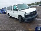2020 Chevrolet Express Passenger Rwd 2500 Regular Wheelbase Ls White vin: 1GAWGEFP0L1259618