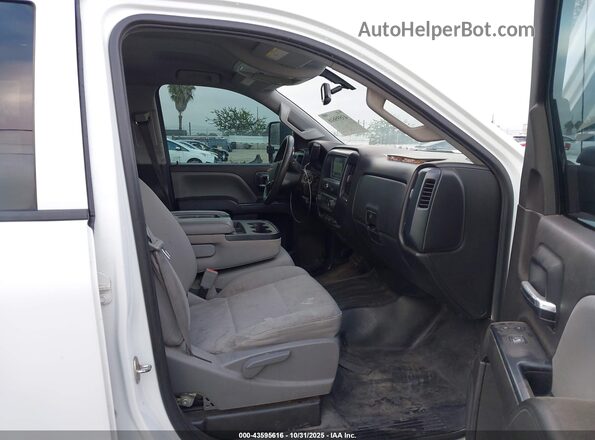 1GC1CUEG8GF232300 2016 CHEVROLET SILVERADO White Widok wnętrza z przodu