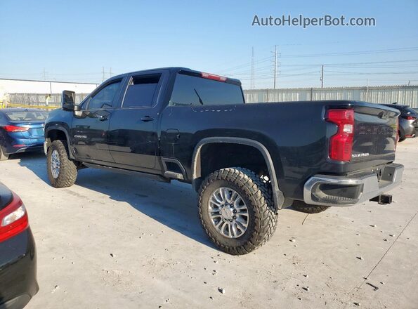 1GC4YNEY3NF118389 2022 CHEVROLET SILVERADO Black Tył lewy