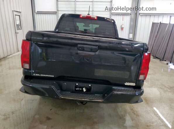 1GCGSBEC6R1225635 2024 CHEVROLET COLORADO Black Widok z tyłu