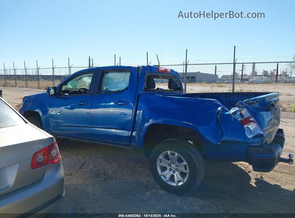 1GCGSCEA3M1273719 2021 CHEVROLET COLORADO Turquoise Vista interior de 360 grados