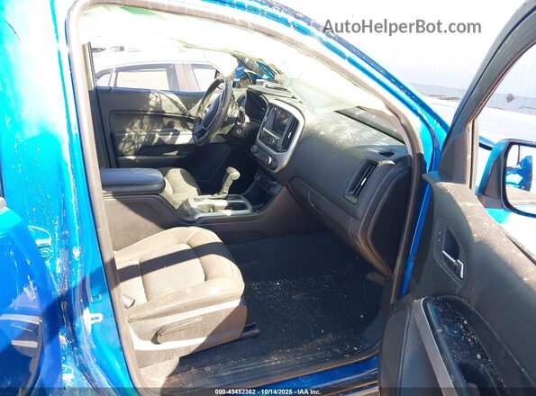 1GCGSCEA3M1273719 2021 CHEVROLET COLORADO Turquoise Vista interior delantera