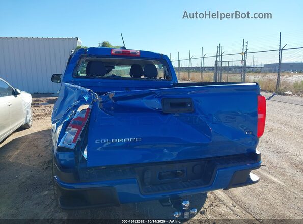 1GCGSCEA3M1273719 2021 CHEVROLET COLORADO Turquoise 