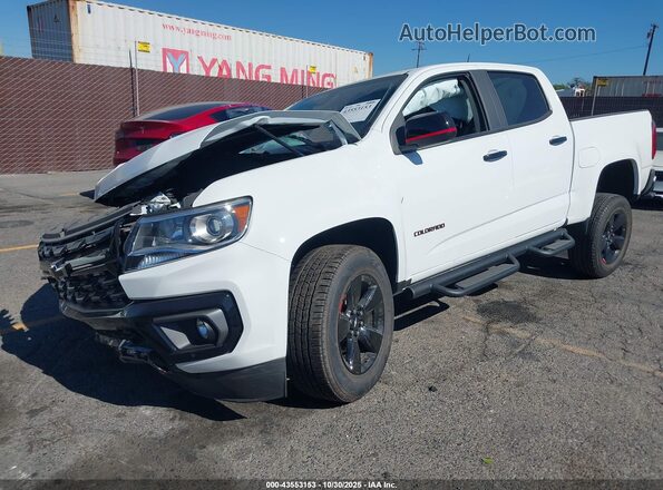 1GCGSCEN3N1209362 2022 CHEVROLET COLORADO Белый Передняя левая четверть