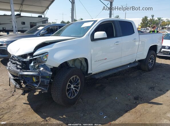 1GCGSCEN8M1174624 2021 CHEVROLET COLORADO Белый Передняя левая четверть