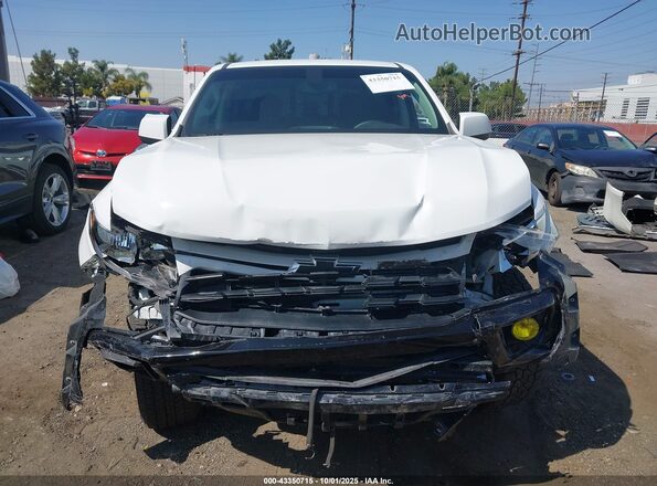 1GCGSCEN8M1174624 2021 CHEVROLET COLORADO Белый Вид панели приборов