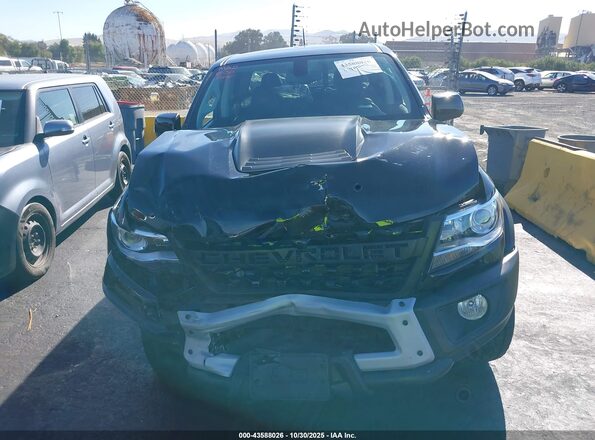 1GCGTEEN5N1189253 2022 CHEVROLET COLORADO Черный Вид щитка приборов