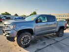 2021 Chevrolet Colorado Zr2 Gray vin: 1GCGTEEN9M1103585