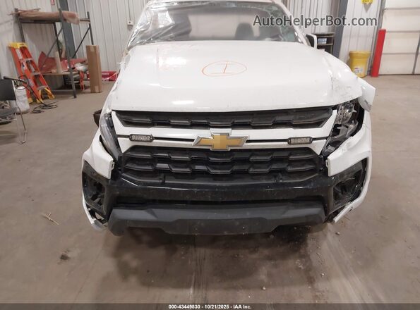 1GCHSCEA4N1220002 2022 CHEVROLET COLORADO Белый Вид спереди
