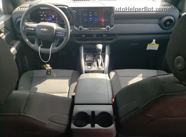 1GCPSBEK8S1122228 2025 CHEVROLET COLORADO Белый Вид панели приборов