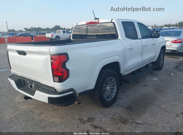 1GCPSCEK4S1185106 2025 CHEVROLET COLORADO Белый Задняя правая четверть