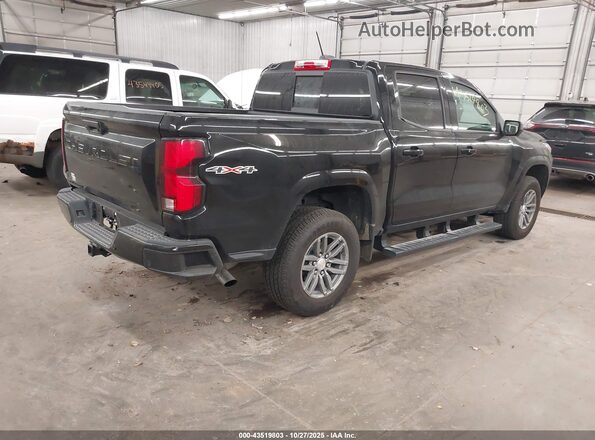 1GCPTCEK4S1176693 2025 CHEVROLET COLORADO Черный Задняя правая четверть