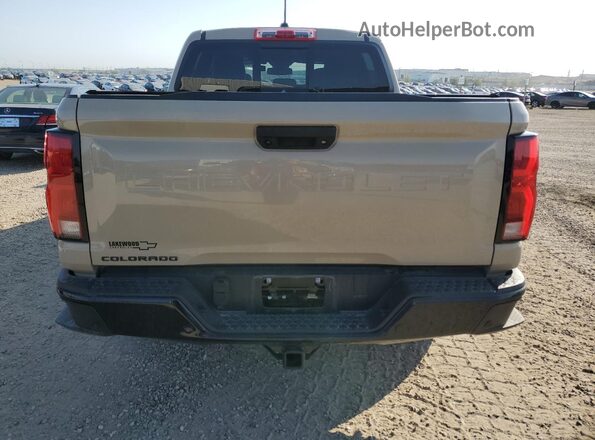 1GCPTDEK0P1146359 2023 CHEVROLET COLORADO Бежевый Вид сзади