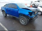 2020 Chevrolet Colorado 4wd  Short Box Zr2 Blue vin: 1GCPTEE13L1125612