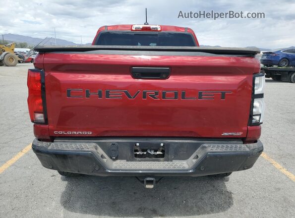 1GCPTFEK3R1297775 2024 CHEVROLET COLORADO Красный Вид сзади
