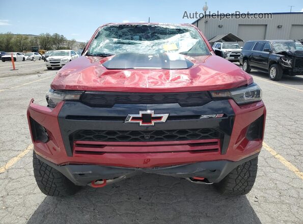 1GCPTFEK3R1297775 2024 CHEVROLET COLORADO Красный Вид спереди