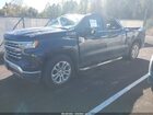 2022 Chevrolet Silverado 1500 4wd  Short Bed Ltz Синий vin: 1GCUDGED5NZ602132