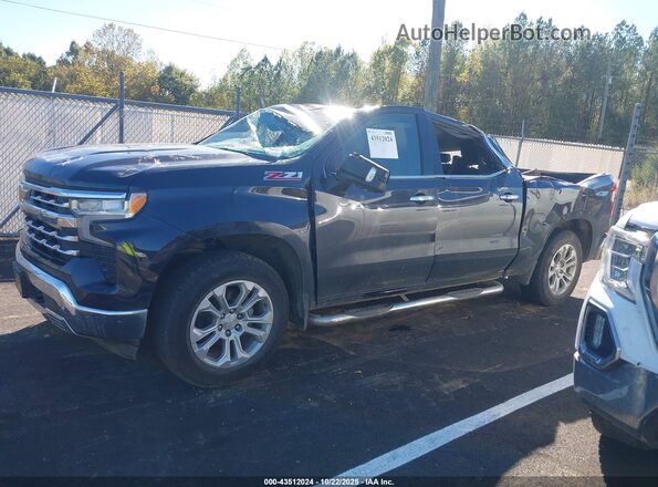 1GCUDGED5NZ602132 2022 CHEVROLET SILVERADO Синий Панорамный вид салона 360°