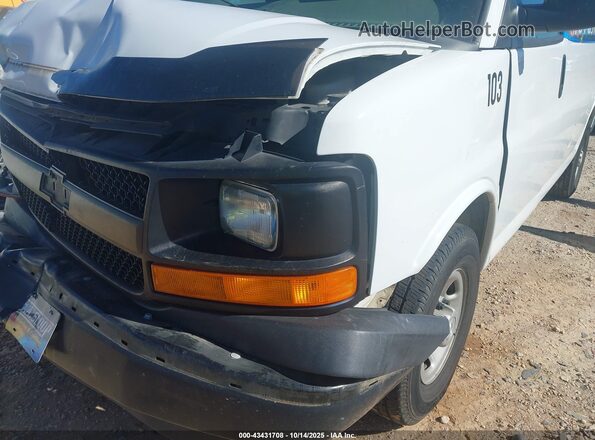 1GCWGAFG4H1204550 2017 CHEVROLET EXPRESS Белый 