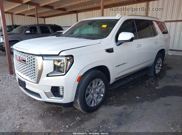 1GKS2DKL3NR144828 2022 GMC YUKON Белый Передняя левая четверть