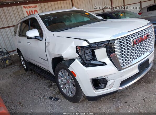 1GKS2DKL3NR144828 2022 GMC YUKON Белый Передняя правая четверть
