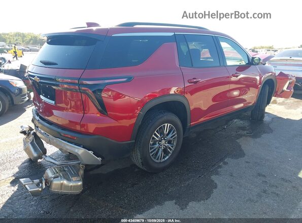 1GNERGRS1SJ277589 2025 CHEVROLET TRAVERSE Красный Задняя правая четверть