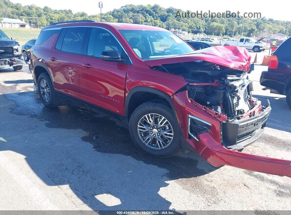 1GNERGRS1SJ277589 2025 CHEVROLET TRAVERSE Красный Передняя правая четверть